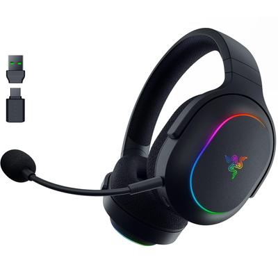 Razer Barracuda X Chroma Беспроводная игровая гарнитура с аккумулятором, съемная, совместима с и Nintendo Switch 2, 2,4 ГГц/Bluetooth, 70 часов работы, микрофон, PS5,