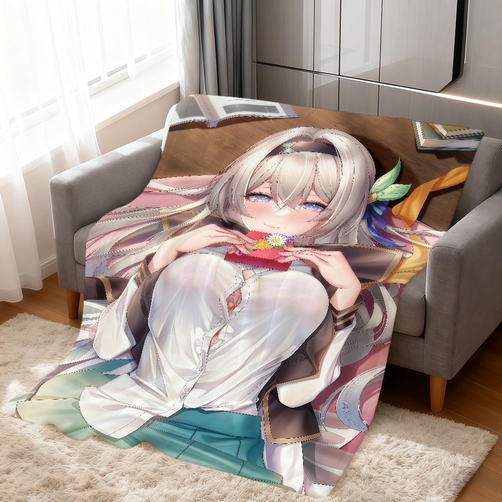Игра Honkai Star Rail Фонарик фан-арт мягкое теплое плюшевое одеяло общежитие диван гостиная питомец дом спальня подарок дремота дом Фланель