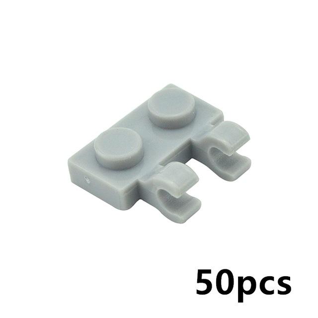 Нетоксичные 50 шт./лот 1x1 Точки Moc Собираемые Частицы Для 15712 2555 Строительные Блоки Образовательные Технологические Детали Игрушки
