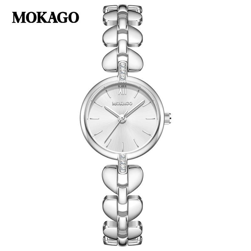 MOKAGO 8701 Women's Quartz Watch Fashion 30M Waterproof Ladies Casual Business Watches for Woman Clock relogio feminino