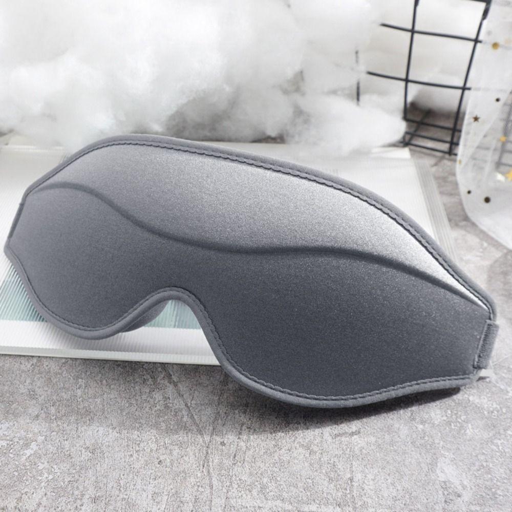 Soft Blackout Eye Shade Zero Eye Pressure Sleeping Blindfold Travel Nap Eyepatch Side Sleepers