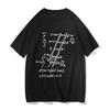 Y2K Cotton T-shirt Harajuku Graphic Print Fashion Tee Streetwear Hiphop Top Rock Goth Oversized Casual Short Sleeve T-shirt