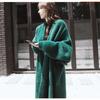 Long Cardigan Women Casual Loose Soft Sweater Gilet Elegant Fall Winter Fluffy Knitwear Jackets Warm Knit