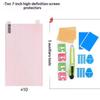 10Pcs Cuttable Screen Protector Film Grid Guide Anti Static Universal Clear Protective Sheet For Phone Gps Navigator Diy Cutting