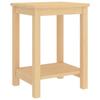 VidaXL Bedside Table Light Wood 35x30x47 Cm Solid Pine Wood