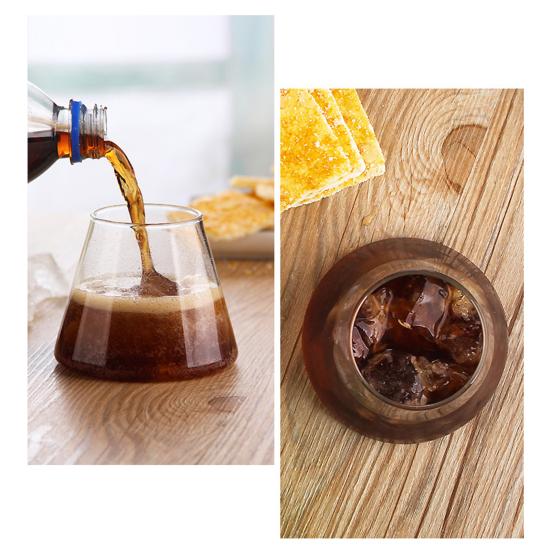 250/300 мл термостойкая прозрачная нерегулярная стеклянная чашка для мороженого, виски, пива, кружка, товары для распродажи