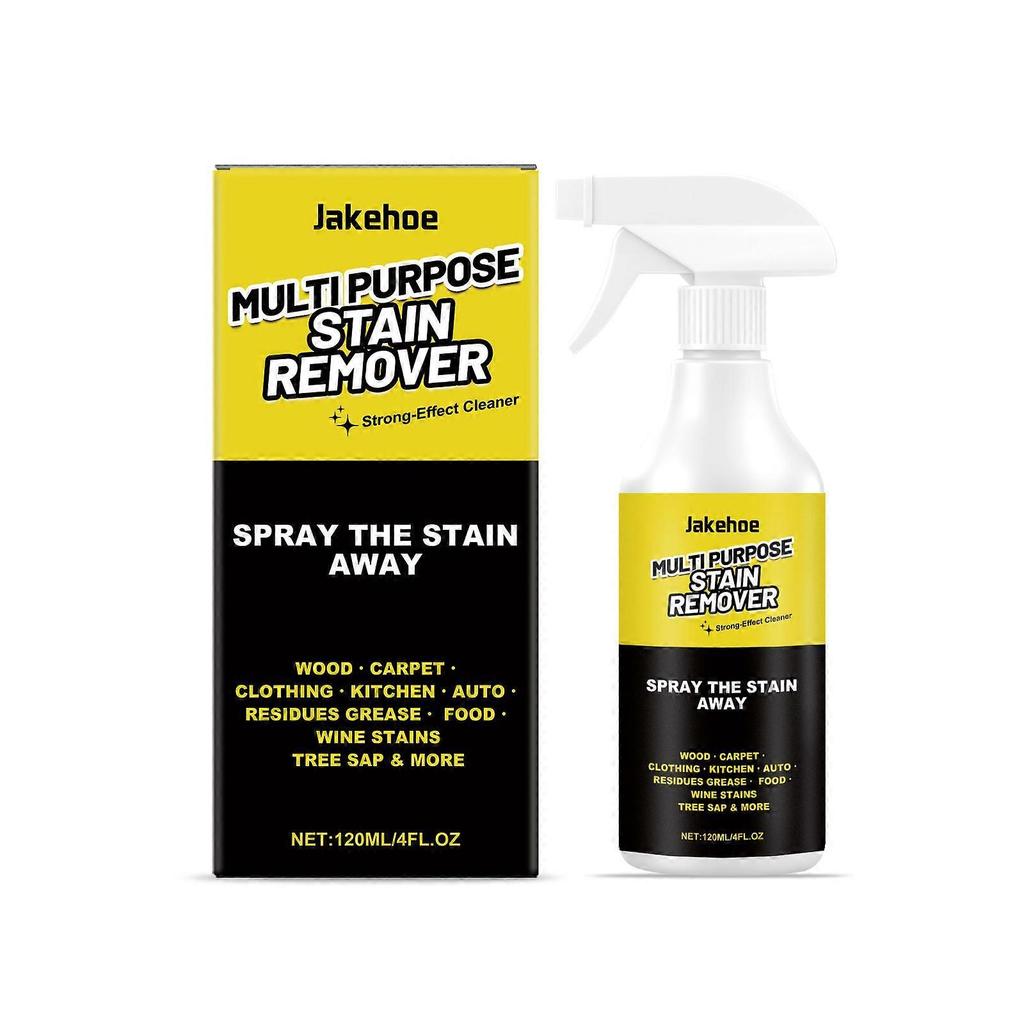 3X Powerful Multi-Purpose Stain Remover Jakehoe Power Spray, Cleans Kitchen Toilet Floor Car, Removes Stains Rust Yellowing