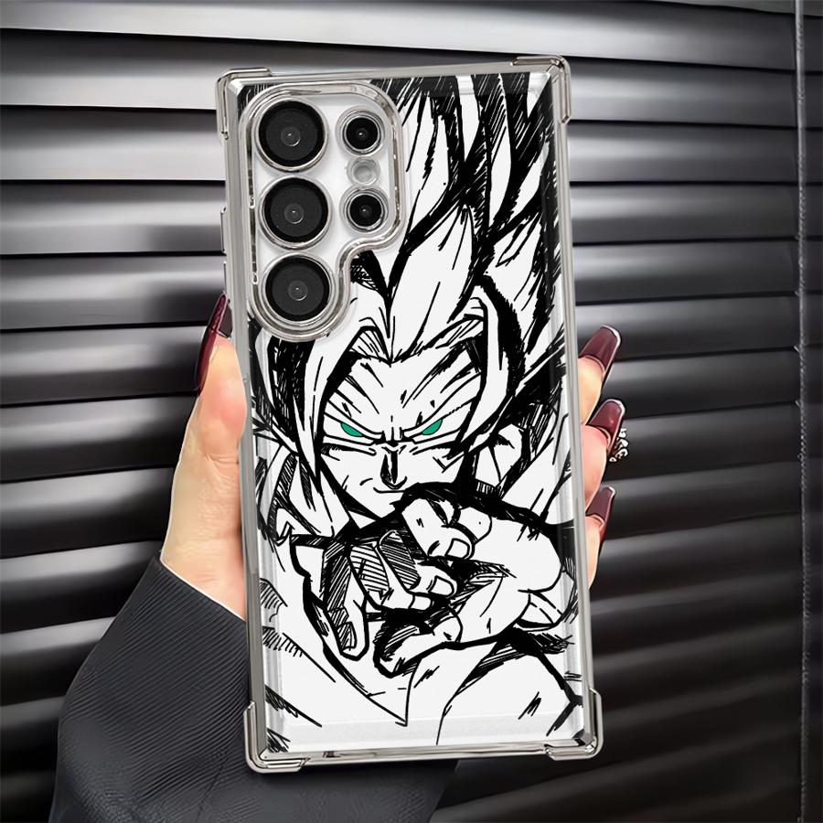 Dragon Ball Vegeta Son Goku Art Case for Samsung Galaxy 25 S21 S24 FE S23 S22 Plus S20 Ultra Note 20 Ultra S25Edge Phone Cover