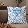 The Johns H-Hopkins University Pillow Case Silky Elegant Comfort Sofa Bed Invisible Zipper