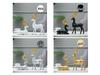 Nordic Resin Origami Elk Ornament for Living Room Decoration - Housewarming Gift