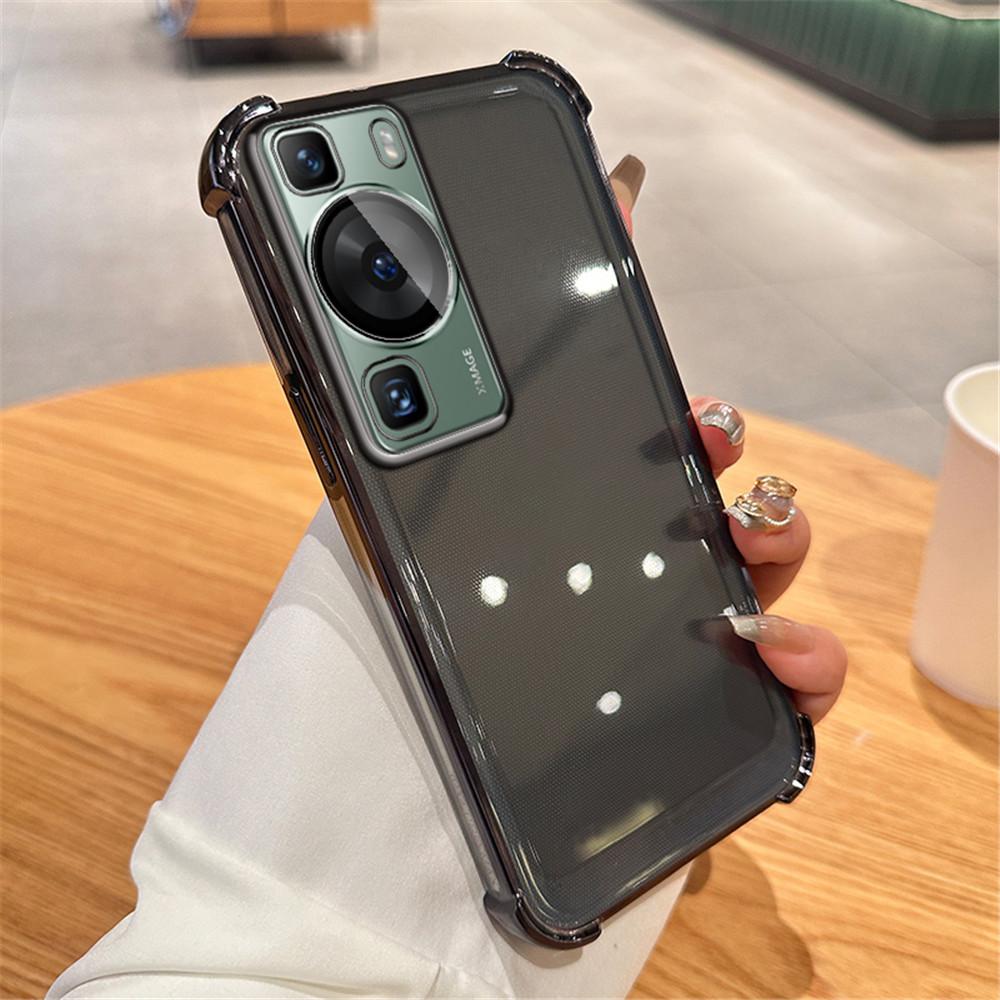 Покрытие магнитный кронштейн прозрачный чехол для Huawei P30 P40 P50 P60 Puar 70 Pro Mate 30 40 50 60 подставка держатель противоударный чехол