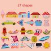 Learning Book Educational Baby Hand-cut Paper Kids Craft Toys Folding Paper Origami Handmade Paper