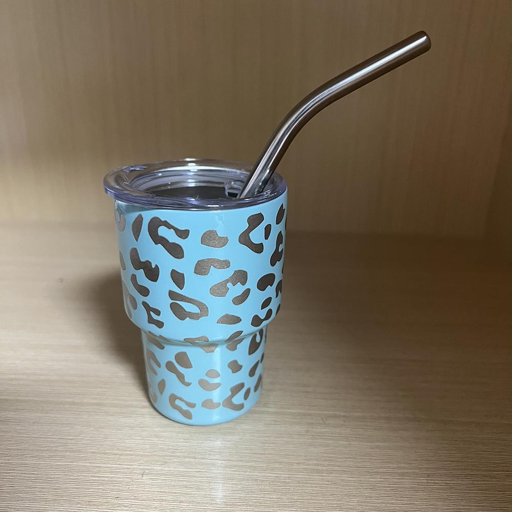 1 шт. 2 унции мини портативный из нержавеющей стали кофейный сок горячий и холодный питьевая чашка подходит для бара путешествия и кемпинга