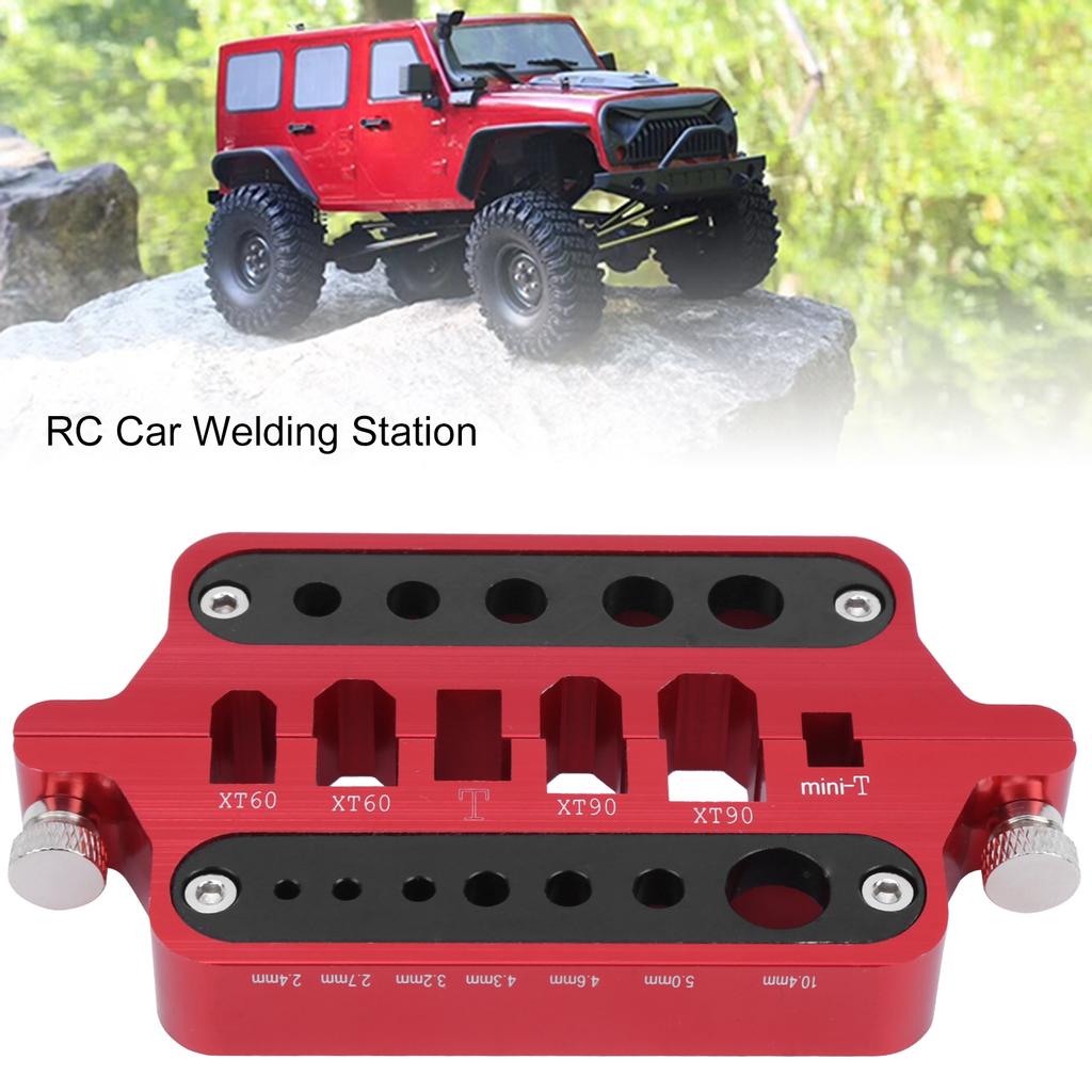Universal RC Car Vehicle Model Welding Station Soldering Tool with XT60 T Plug Set