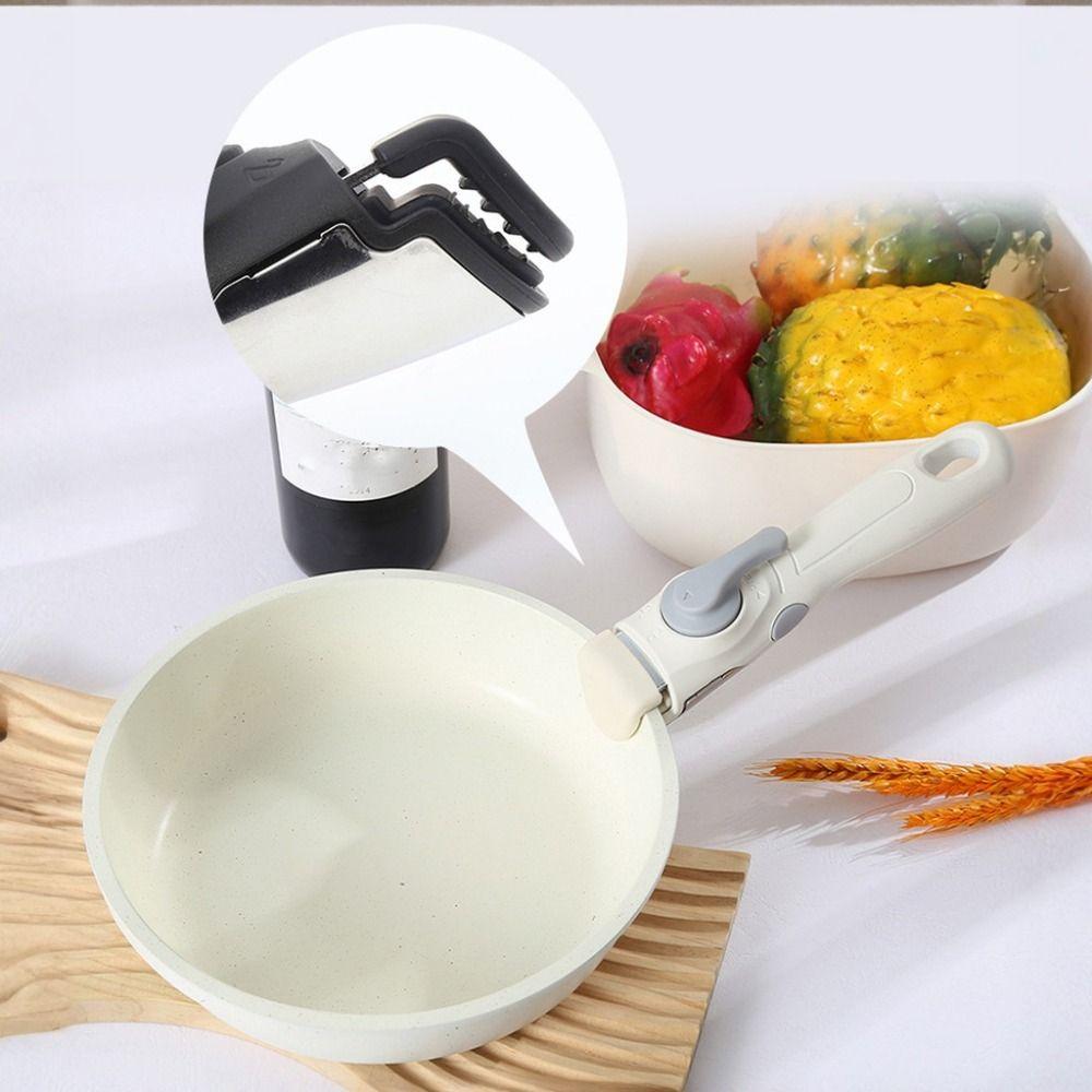 Knob-style Buckle Frying Pan Handle Anti-Scalding Pot Hand Grip Pot Replacement Clip Handle Bowl