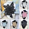 3D Flower Corsage Applique Bead And Sequin Decor Multi-layer Sweater Dress Blouse Decor DIY