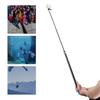 TELESIN 2.7M/106 Inch Ultra Long Carbon Fiber Selfie Stick Lightweight Extendable Handheld Pole