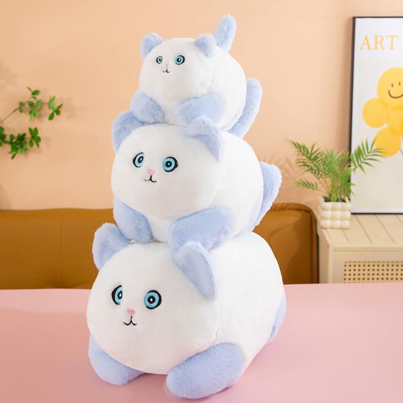 Плюшевая игрушка кошка для девочек, мягкая набивная игрушка, подарок для детей
