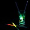 50Pcs 2 In 1 Glowing Straws Sticks Glowing In the Dark Straws for Concerts Party Favors Weddings