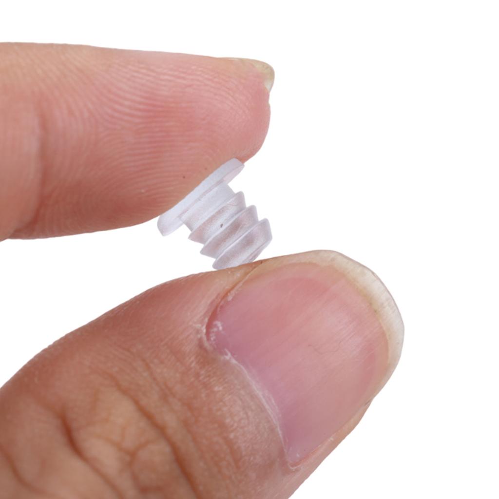 100pcs Cabinet Door Guards Clear Rubber Furniture Pad Furniture Bumpers Lightweight Rubber Furniture Pad Simple Install