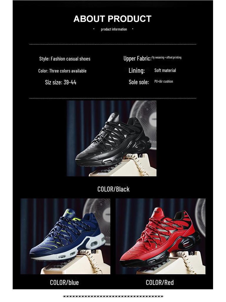 Large Breathable Men's Sneakers - New TN Series 2025