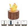 Yousheng Игрушка-кошка с машущими крыльями, перезаряжаемая через USB, интерактивная, плюшевая, летучая мышь, сова, курица, пищащая, с кошачьей мятой, чирикающие животные, электрическая