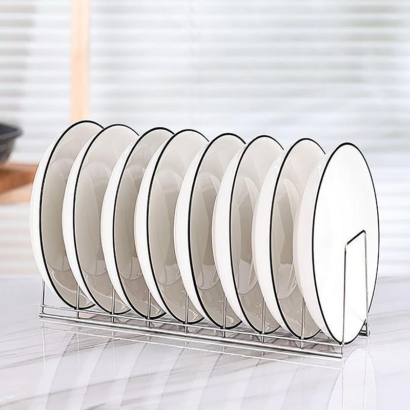 Стойка для сушки посуды из нержавеющей стали, кухонная полка для посуды, крышки для кастрюль, полки для хранения тарелок, многоцелевая полка, держатель для сушки мисок, кухонный органайзер