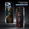 Crown Skeleton Emperor Cases Phone Case For Iphone 17E 16E 17 Air 16 Pro Max 15 Pro 14 Plus 11 13 12 Mini Cover Cases Compatible