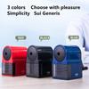 Rotary Pencil Sharpener Adjustable For Pencils Colored Pencil Cutter Hand Crank Knife Pencil Sharpener Stationery Supplies