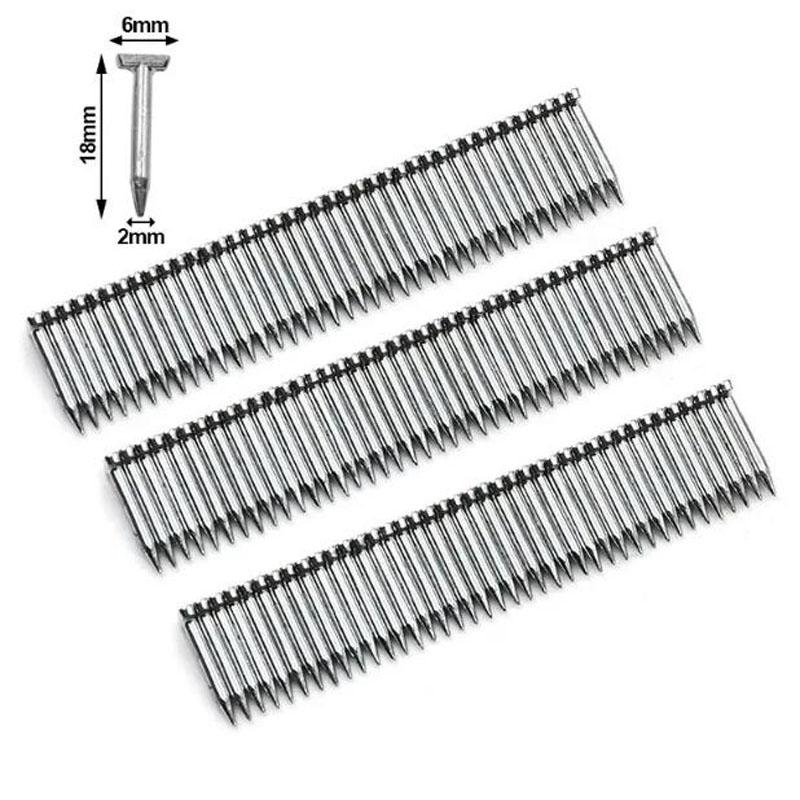 Manual Steel Nail Tool ST18 Semi Automatic Cement Nail Wire Slot Nailing Device Nailing Machine Woodworking Tacker