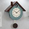 Кукушка с боем, маятниковые часы, декоративные деревянные настенные часы для семьи, друзей