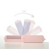 Portable Folding Makeup Mirror Comb 2in1 ABS Handle Anti-Static Pocket Mirror For Outdoor Travel Home Use Small Size Easy Carry