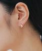Серьги-капли из прозрачного кварца Ordor