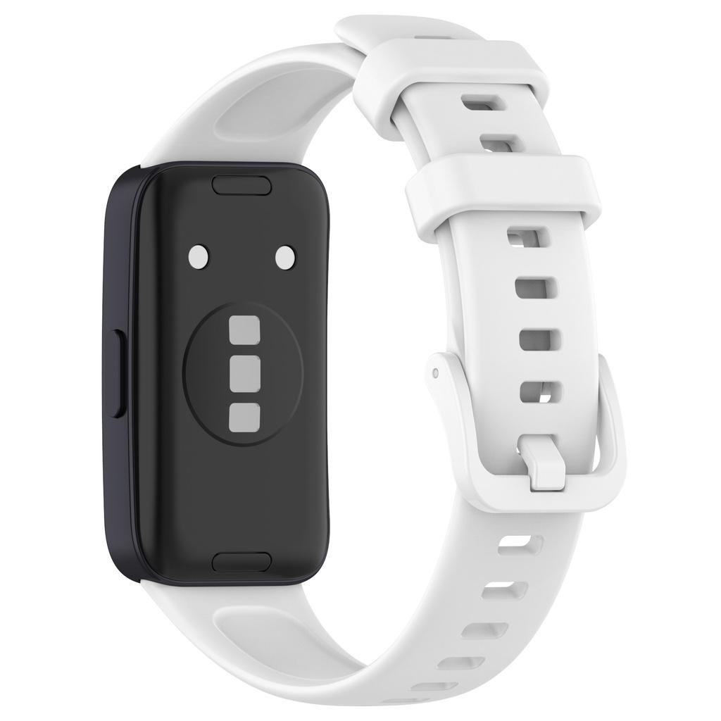 Силиконовый ремешок для Huawei Band 8, мягкий водонепроницаемый спортивный модный браслет