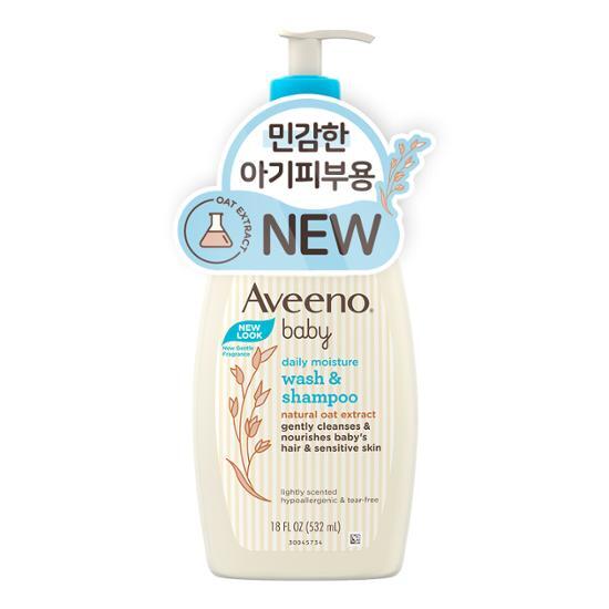 Aveeno Детский ежедневный увлажняющий гель и шампунь 532 мл