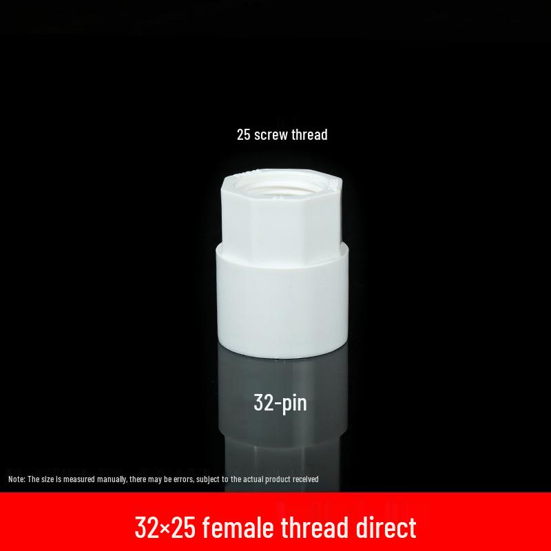 ПВХ Утолщенный Редукционный Соединитель с Внутренней Резьбой