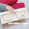 Luxury Brand Anti Blue Light Myopia Glasses Women Oversized Square Eyeglasses Computer Goggles Diopter -0.5 -1.0 -1.5 To -6.0