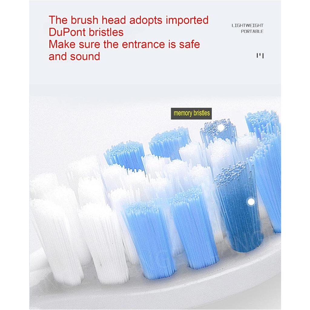 Electric Toothbrushes - Electric Toothbrush for Adults and Kids, American Dental Association Accepted, Rechargeable Travel Sonic,B