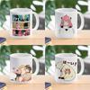 Spy X Family Anya Coffee Mug Cup Loid Yor Forger Ceramic Cups Kids Boys Tea Milk Coffee Drinkware Friend Gift
