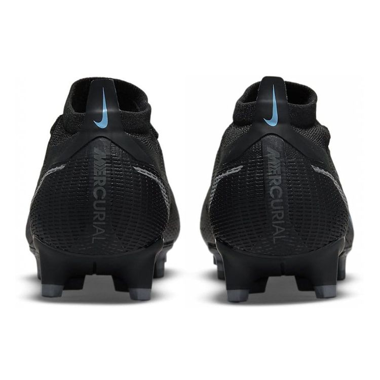 Nike Mercurial Vapor 14 Pro FG Black Photo Blue Мужские кроссовки Железно-серые CU5693-004