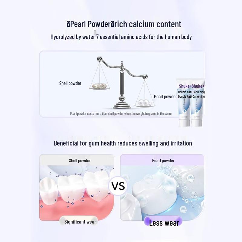 Shuke Double Anti-Stain Whitening Toothpaste