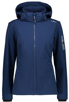 Куртка CMP Softshell Jacket Zip Hood Women (39A5006) синяя