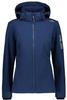 CMP Softshell Jacket Zip Hood Women (39A5006) Blue