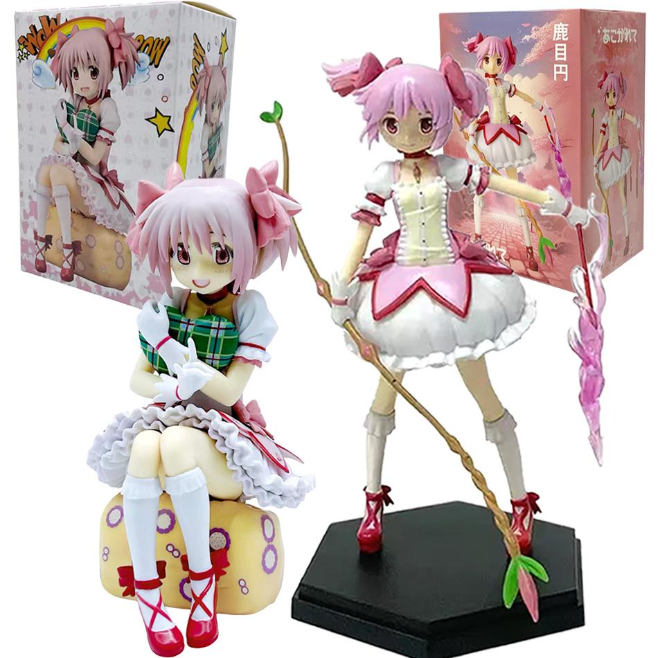Новая фигурка Puella Magi Madoka Magica Канамэ Мадока Волшебница ПВХ Аниме Фигурки Действия Мультяшная Модель Рождественская Игрушка Подарок
