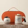 High-end personal special tea cup retro tea separation tea cup with lid travel one person drinking alone office cup