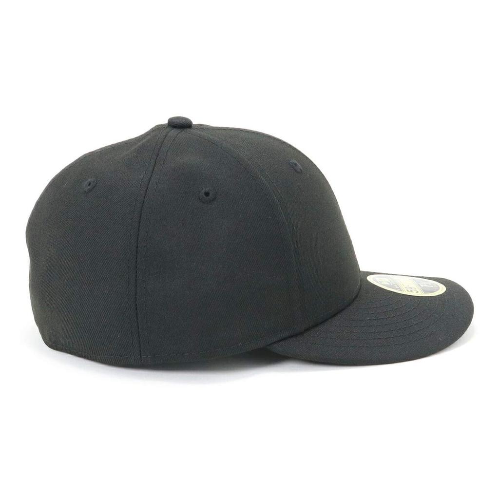 New Era Cap LP59FIFTY Hat Plain BlackBlack 7 LP5950 BASIC BLK BLK 25J