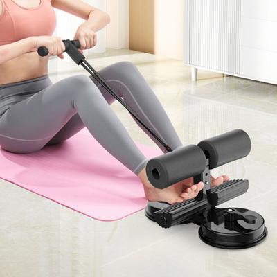 Yousheng Sit-up Assistant Bar с лентой сопротивления для тренировок на пресс в помещении, держатель для ног с двумя присосками для занятий в домашнем спортзале