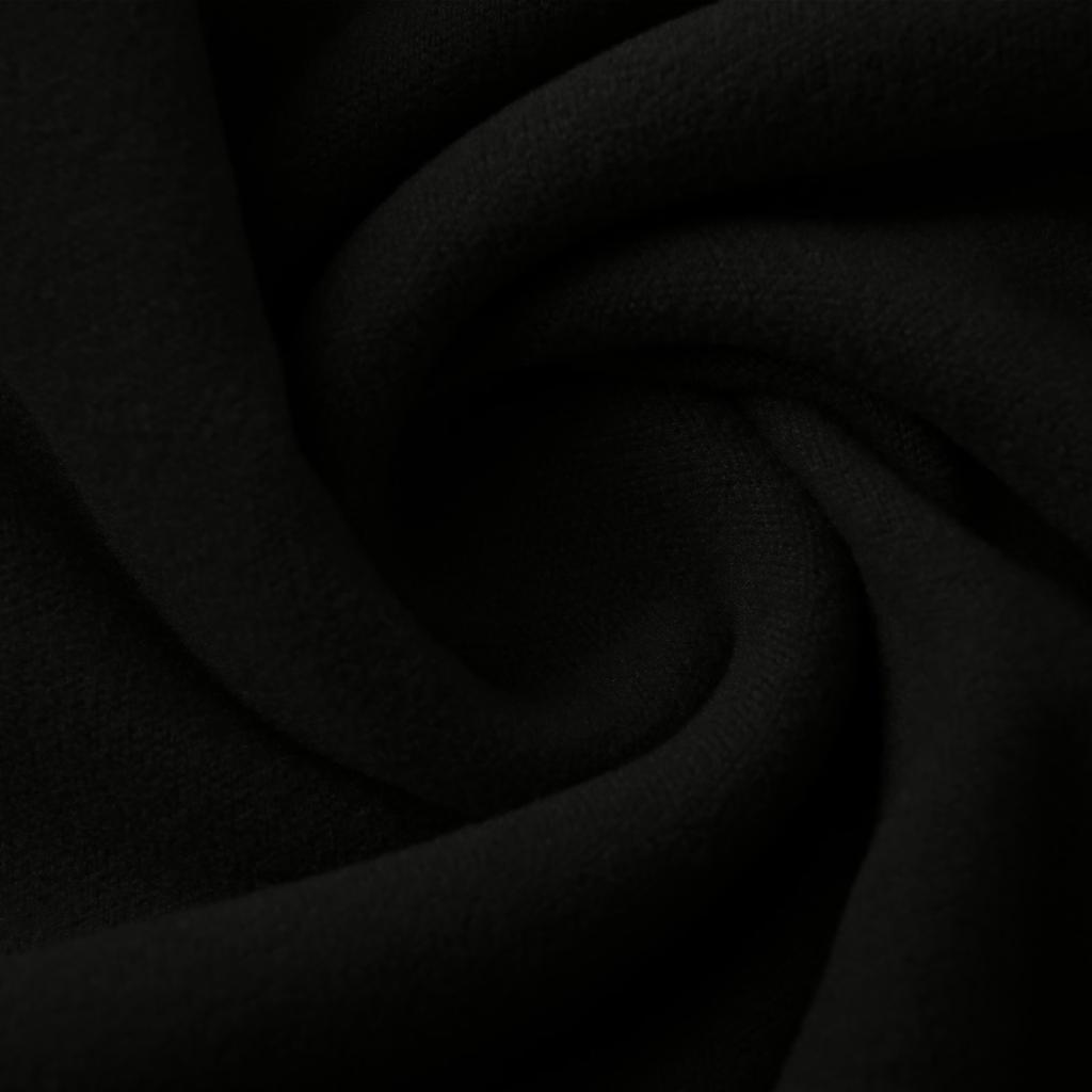 Women's Casual Fleece Lined Round Neck Long Sleeve Solid Color Dress