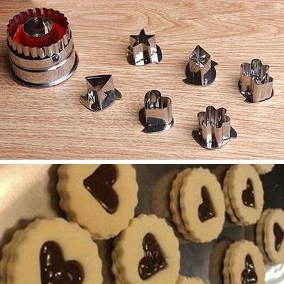 7 шт. DIY кулинария торт печенье резак для теста фрукты овощи слайсер формы для выпечки кулинария инструменты резак формы для выпечки