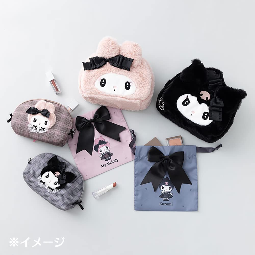 Sanrio Sanrio Pouch Kuromi Kuromi Secret Meroku Series Персонаж x 6 x 12 см 588938 SANRIO (САНРИО) Куроми-тян 16.5